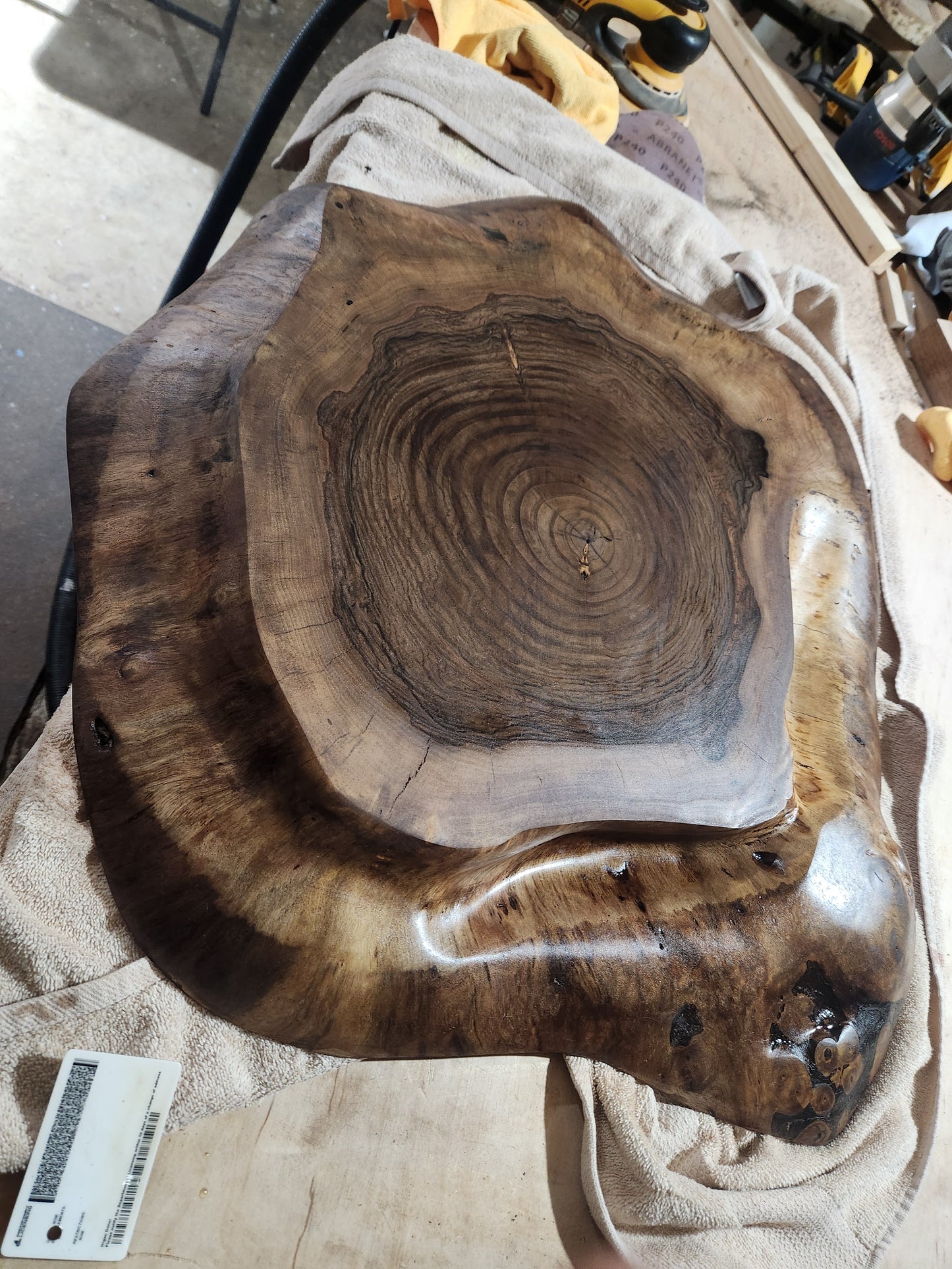 Walnut coffee table