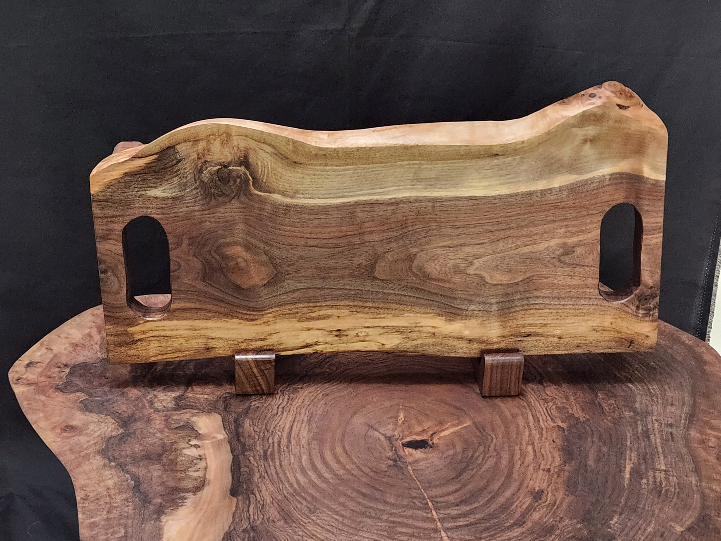 Hand crafted wooden serving tray/charcuterie board