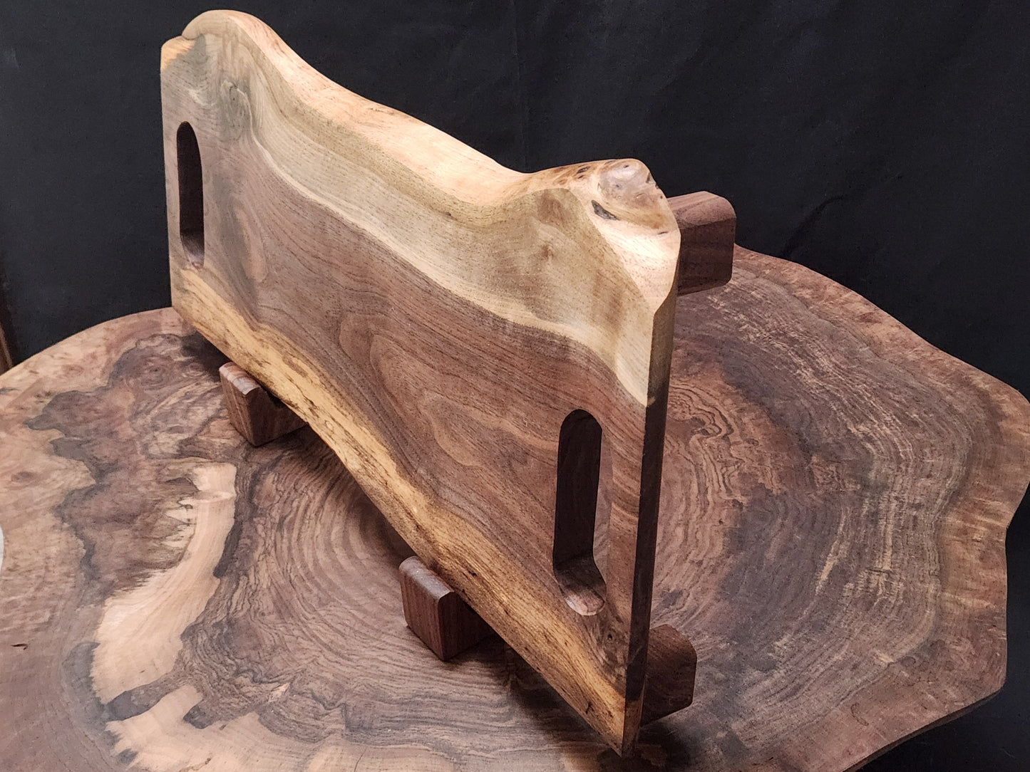 Hand crafted wooden serving tray/charcuterie board